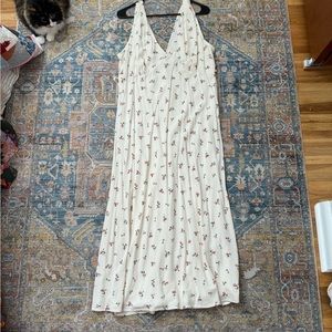 Cream Floral Nobody's Child Dress NWT